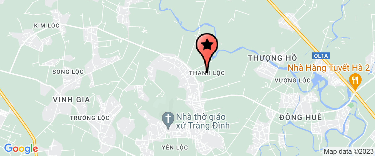 Bản đồ đến địa chỉ Trường mầm non Thanh Lộc