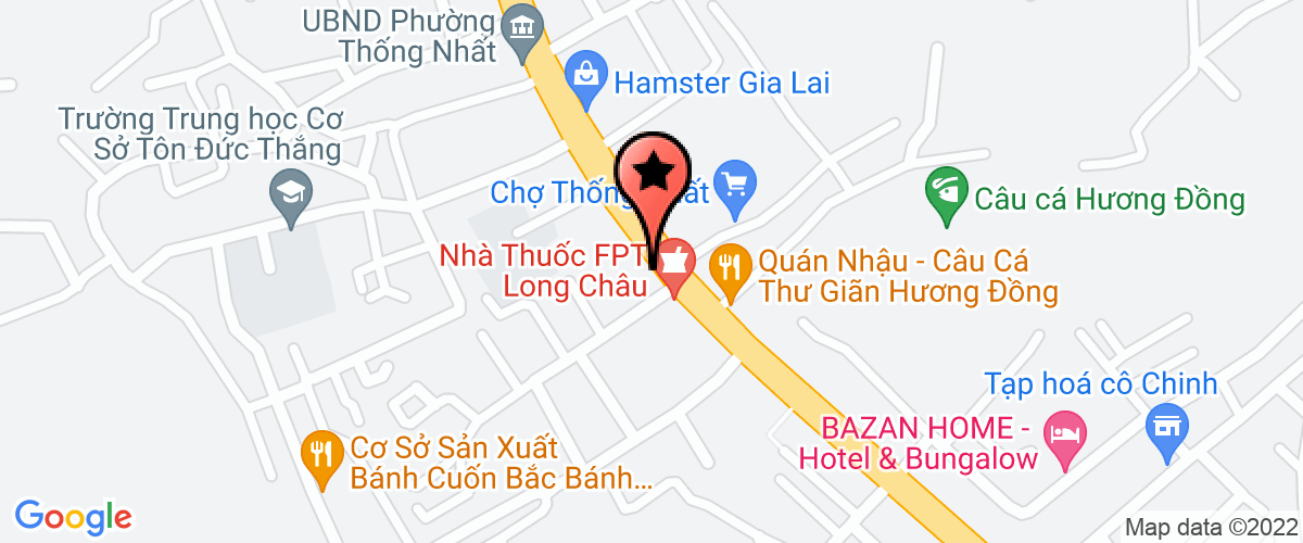 Bản đồ đến địa chỉ Công Ty TNHH Một Thành Viên Hà Khánh Ngọc Gia Lai
