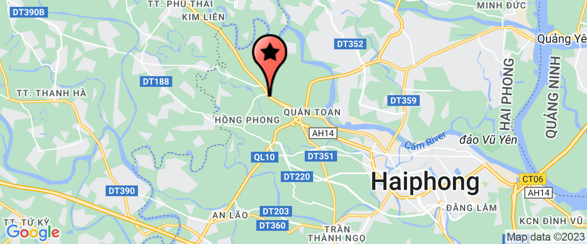 Bản đồ đến địa chỉ Công Ty TNHH Phát Triển Thương Mại Vận Tải Và Xây Dựng Hải Phòng