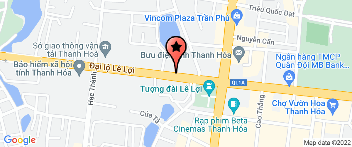 Bản đồ đến địa chỉ Công Ty TNHH Minh Thu Sầm Sơn