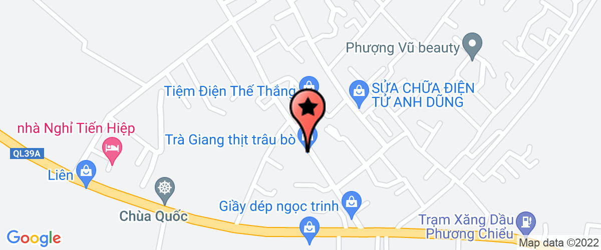 Bản đồ đến địa chỉ Công Ty TNHH Sản Xuất Cơ Khí Và Thương Mại Hưng Yên