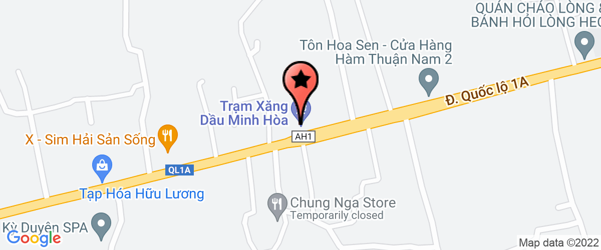 Bản đồ đến địa chỉ Công Ty TNHH Thương Mại Dịch Vụ Liên Chiến