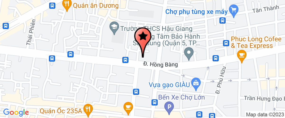 Bản đồ đến địa chỉ Chi Nhánh Công Ty TNHH Một Thành Viên Chuyển Phát Nhanh Dương Thuận Thiên