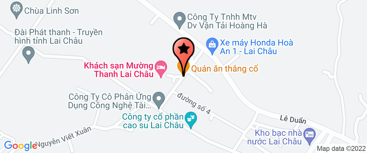 Bản đồ đến địa chỉ Công Ty Cổ Phần Điện Gió Lai Châu