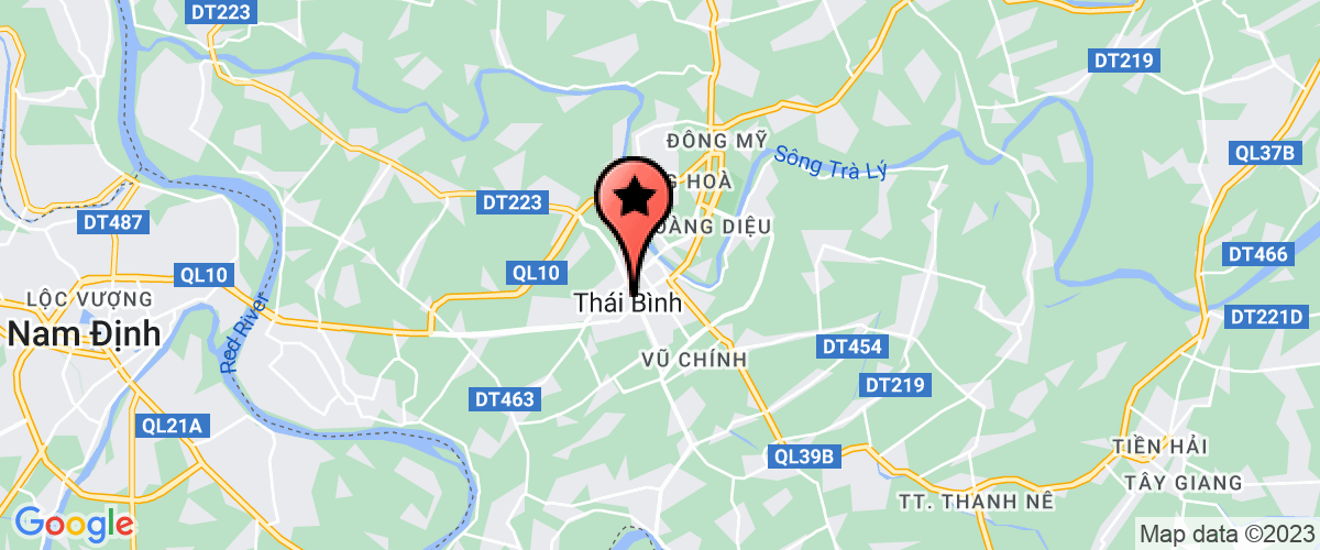 Bản đồ đến địa chỉ Trung tâm văn hoá thể thao TP Thái Bình