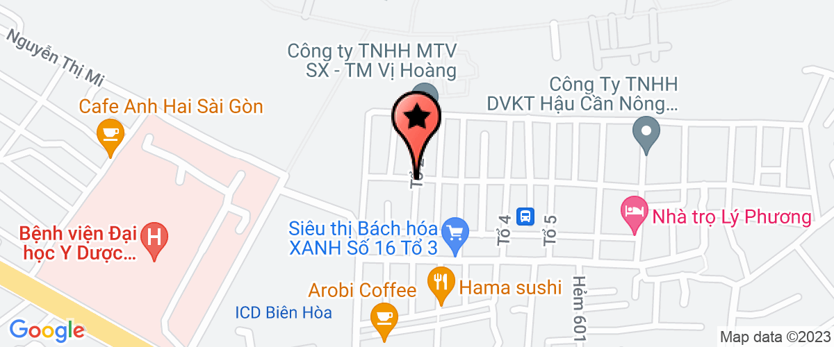 Bản đồ đến địa chỉ Chi Nhánh Công Ty TNHH Một Thành Viên Nam Ngọc Hà