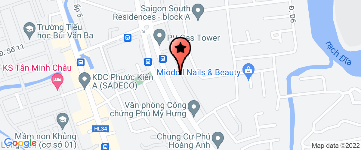 Bản đồ đến địa chỉ Công Ty TNHH Sao Sáng