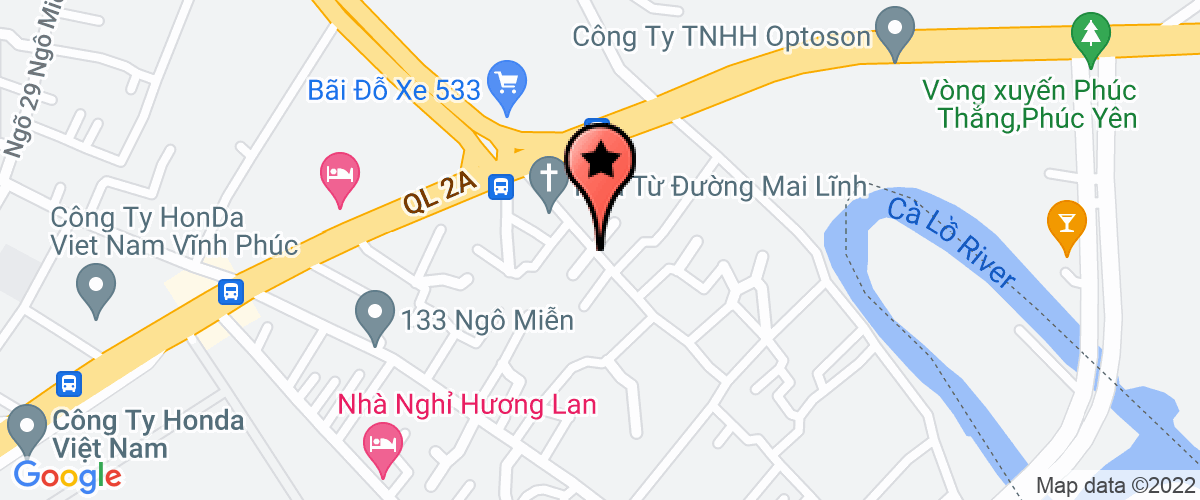 Bản đồ đến địa chỉ Công Ty TNHH Một Thành Viên Shinchokusu