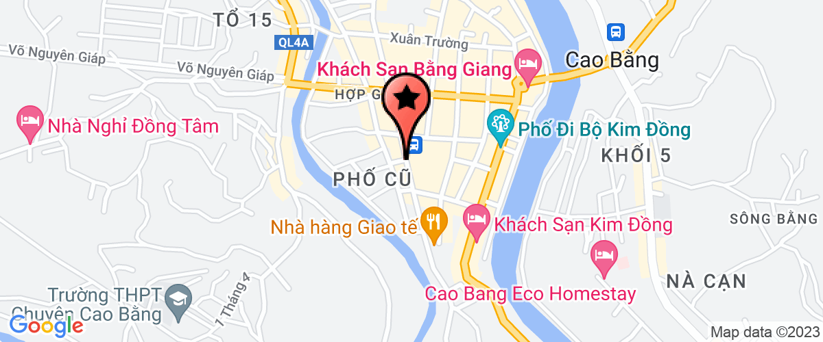Bản đồ đến địa chỉ Công Ty TNHH Dược Vật Tư Y Tế Thiên Giang