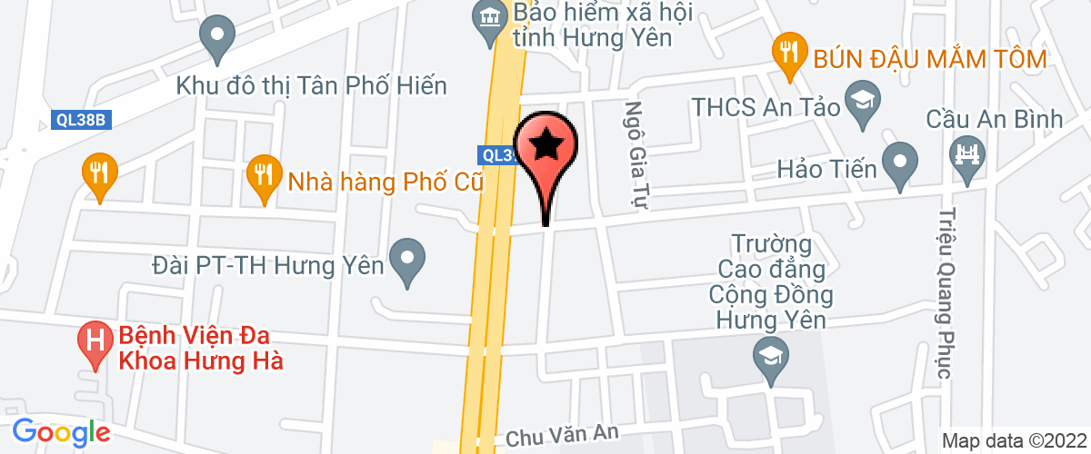 Bản đồ đến địa chỉ Công Ty TNHH Thương Mại Hoàng Gia Hưng Yên