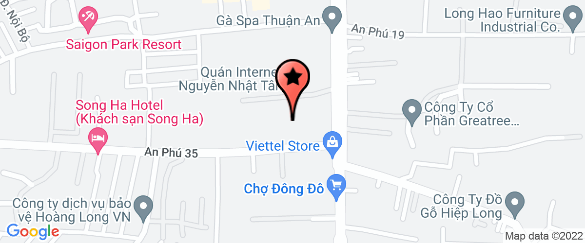 Bản đồ đến địa chỉ Công Ty TNHH LD Việt Thái PLASTCHEM (Nộp hộ nhà thầu nước ngoài)
