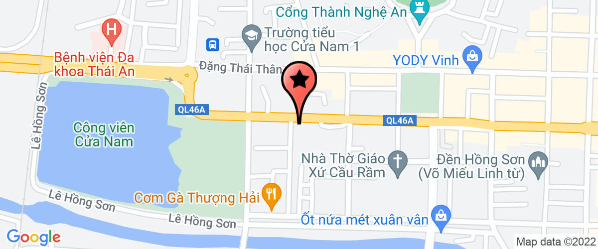 Bản đồ đến địa chỉ Công Ty TNHH TM & XD Thành Vinh