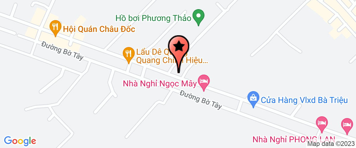 Bản đồ đến địa chỉ Chi Nhánh Công Ty TNHH Một Thành Viên Môi Trường Đô Thị An Giang - Xí Nghiệp Môi Trường Đô Thị Châu