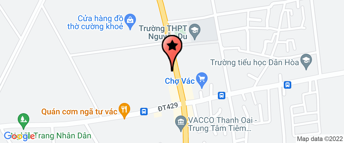 Bản đồ đến địa chỉ Công ty TNHH Anh Thản