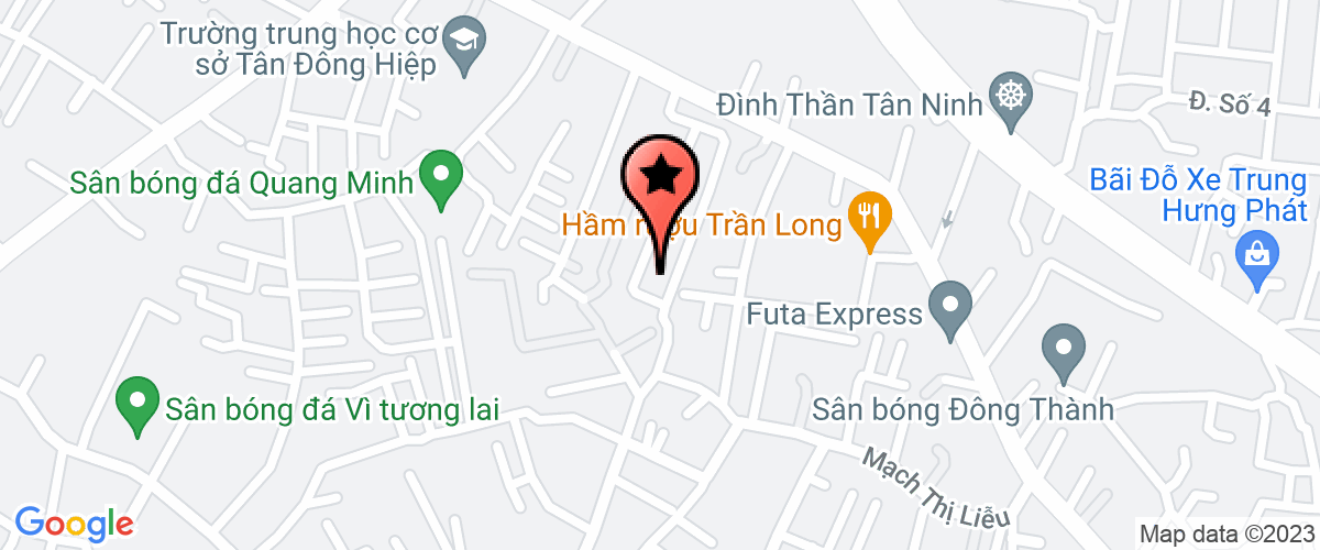 Bản đồ đến địa chỉ Công Ty TNHH Sản Xuất Thương Mại Dịch Vụ Quang Nhật Phát