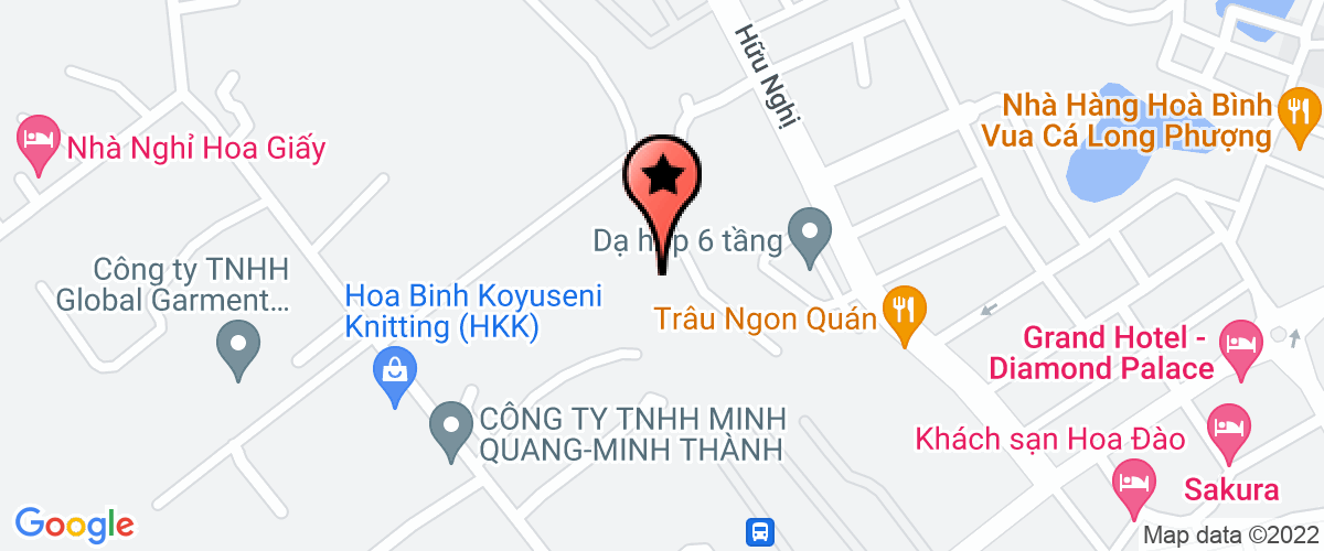 Bản đồ đến địa chỉ Công Ty Cổ Phần Hợp Tác Và Phát Triển ánh Dương Tây Bắc