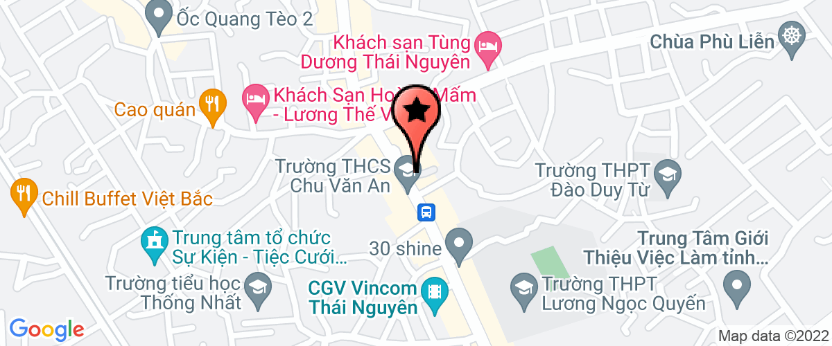 Bản đồ đến địa chỉ Doanh Nghiệp Tư Nhân Sơn Tâm Thái Nguyên