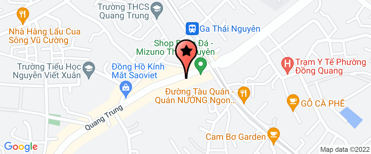 Bản đồ đến địa chỉ Công Ty TNHH Xây Dựng Thương Mại Và Du Lịch Minh Anh Thái Nguyên