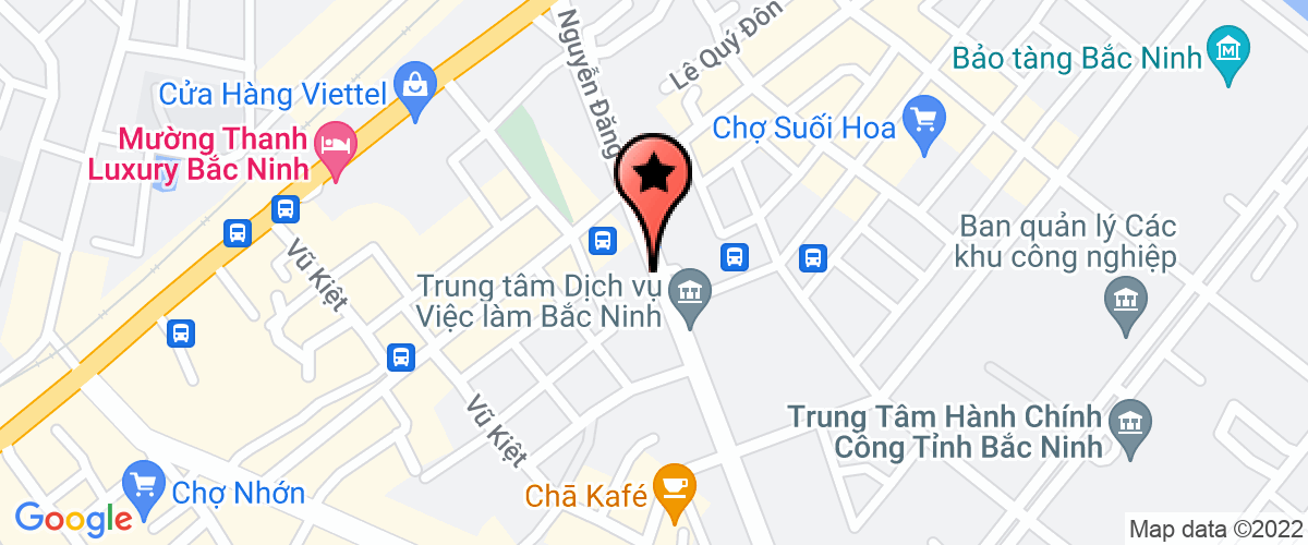 Bản đồ đến địa chỉ Công Ty TNHH Một Thành Viên Đại Lý Bảo Hiểm Ngọc Phương - Chi Nhánh Bắc Ninh