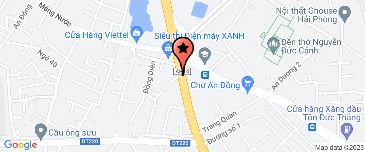 Bản đồ đến địa chỉ Công Ty Cổ Phần Thương Mại Vật Liệu Xây Dựng Đình Đô