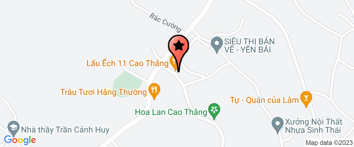 Bản đồ đến địa chỉ Công Ty Cổ Phần Đầu Tư Thái Sơn - Chi Nhánh Yên Bái