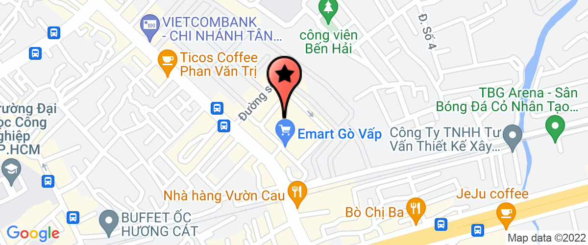 Bản đồ đến địa chỉ Công Ty TNHH Dịch Vụ Ăn Uống H&k