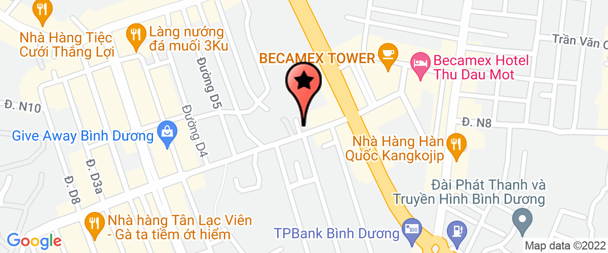 Bản đồ đến địa chỉ Văn Phòng Đại Diện Công ty Cổ Phần Kho Vận Miền Nam Tại Bình Dương