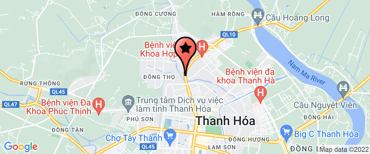 Bản đồ đến địa chỉ Công Ty Cổ Phần Xuất Nhập Khẩu Hải Sản Nghi Sơn