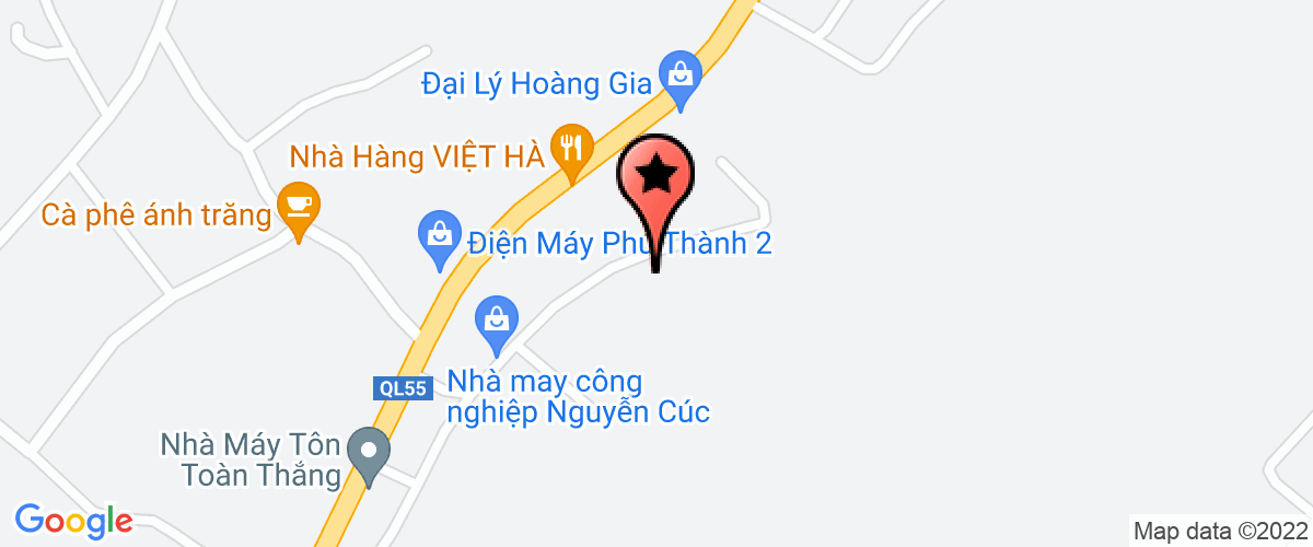 Bản đồ đến địa chỉ Công Ty Trách Nhiệm Hữu Hạn Xây Lắp Điện Lê Dương