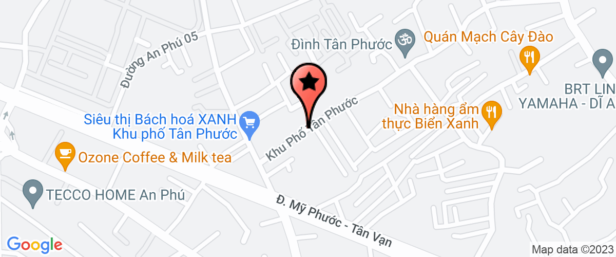 Bản đồ đến địa chỉ Doanh Nghiệp Tư Nhân Gốm Mỹ Nghệ Xuất Khẩu Đồng Tâm