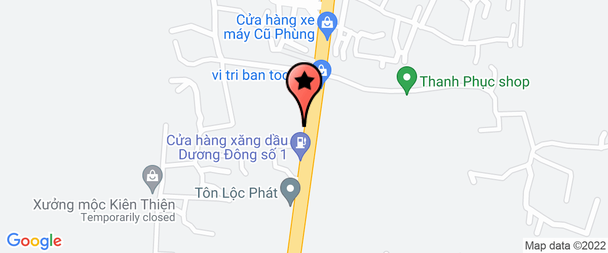 Bản đồ đến địa chỉ Công Ty TNHH Phân Bón Polaris