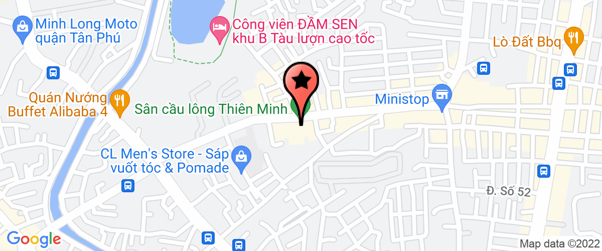 Bản đồ đến địa chỉ Công Ty TNHH TM DV Nhà Hàng Bốn Mươi Lăm