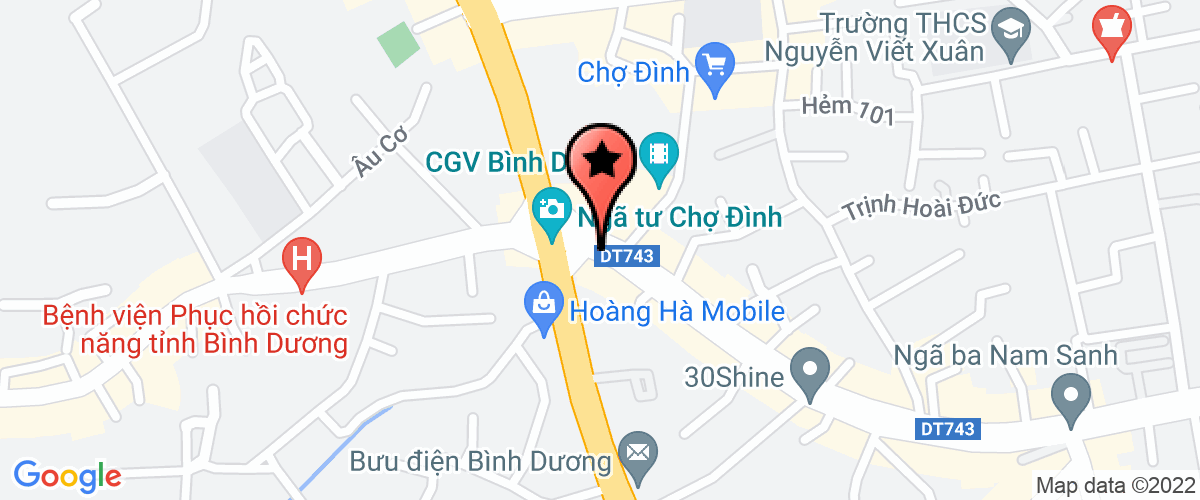 Bản đồ đến địa chỉ Công Ty TNHH Một Thành Viên Trò Chơi Điện Tử Nguyễn Phương