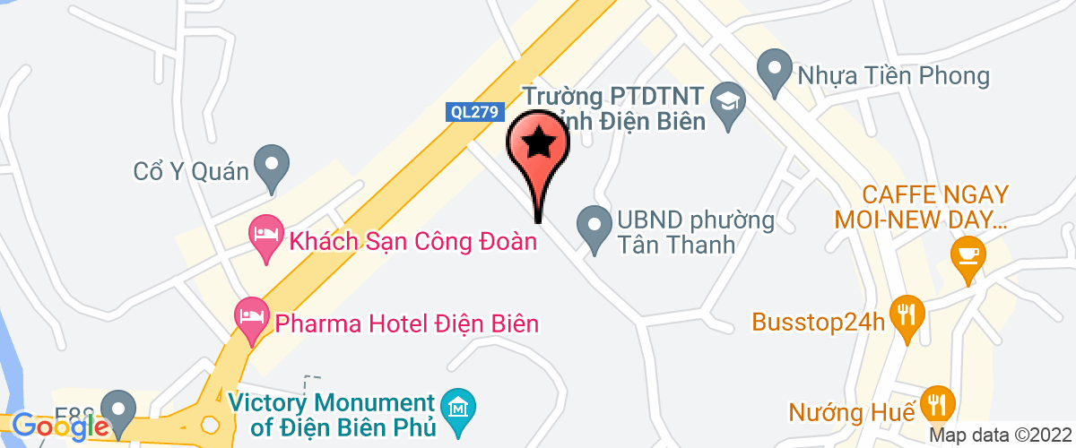 Bản đồ đến địa chỉ Công Ty TNHH Thương Mại Và Dịch Vụ Anh Quang Tỉnh Điện Biên