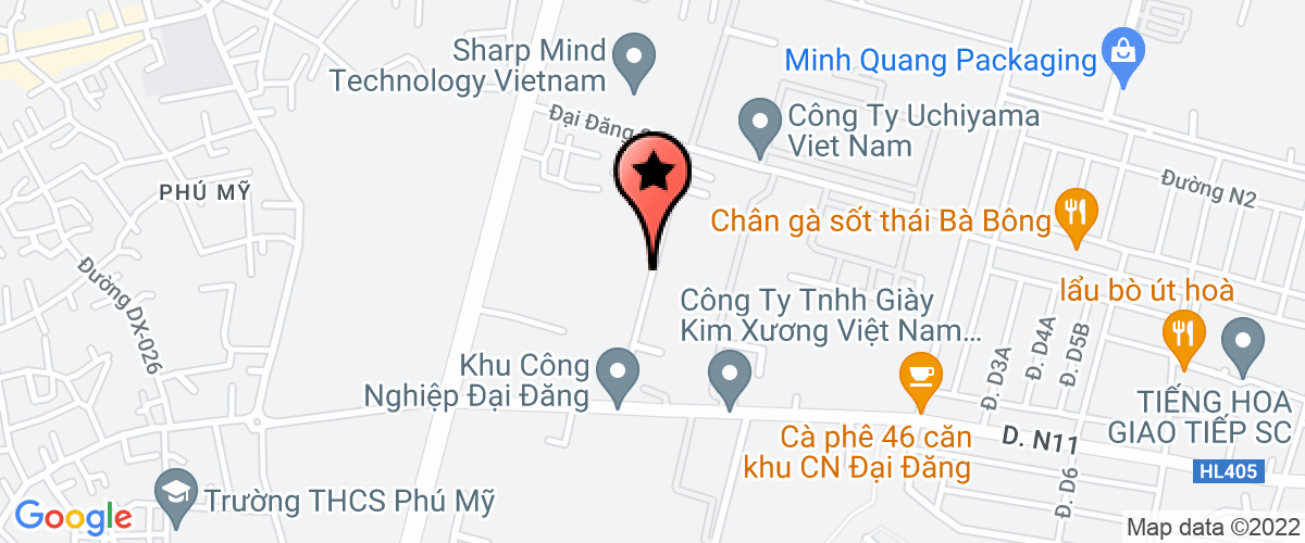 Bản đồ đến địa chỉ Công Ty TNHH Một Thành Viên Thương Mại - Dịch Vụ Hoàng Thái Nga