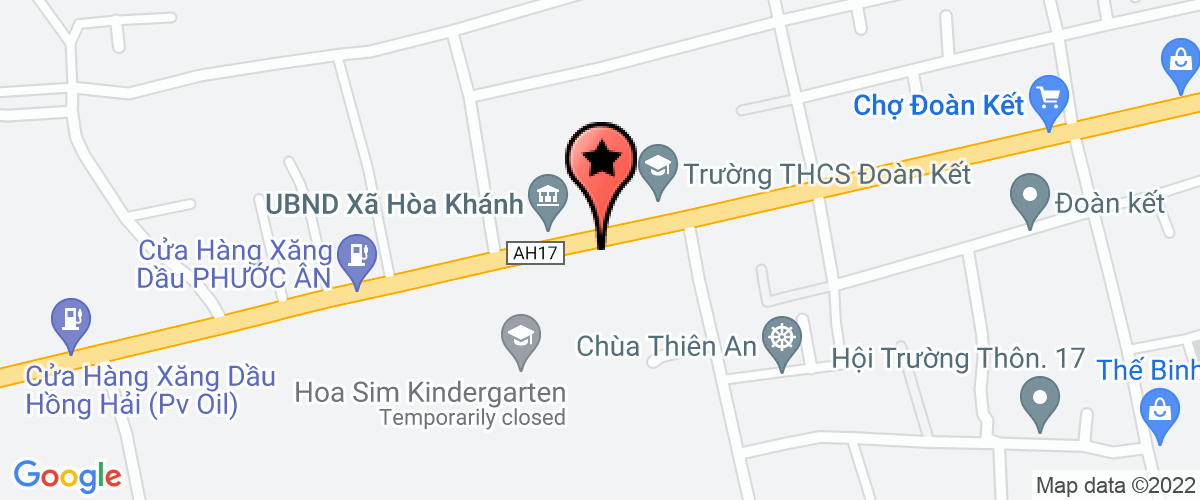 Bản đồ đến địa chỉ Chi Nhánh Công Ty Cổ Phần Phân Bón Và Hóa Chất Dầu Khí Miền Trung Tại Đắk Lắk