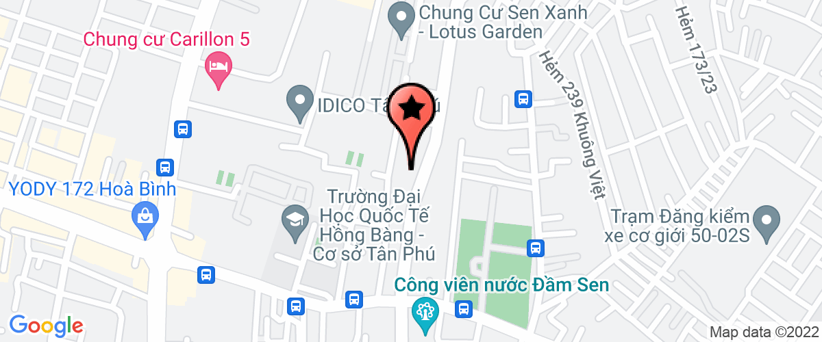 Bản đồ đến địa chỉ Công Ty TNHH Quán Ăn Gia Đình 159C