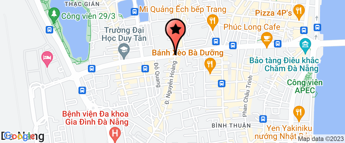 Bản đồ đến địa chỉ Chi Nhánh Công Ty Trách Nhiệm Hữu Hạn Total Việt Nam Tại Đà Nẵng