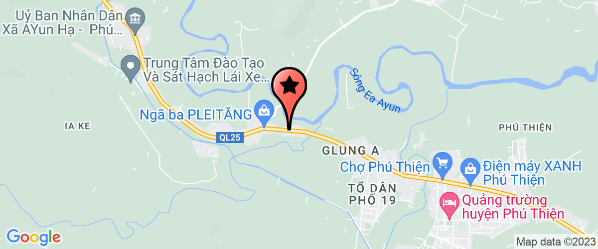 Bản đồ đến địa chỉ Hợp tác xã nông nghiệp Chư A Thai I