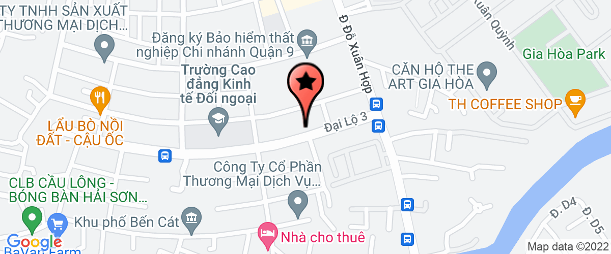 Bản đồ đến địa chỉ Công Ty TNHH Phát Triển Giải Pháp Xanh