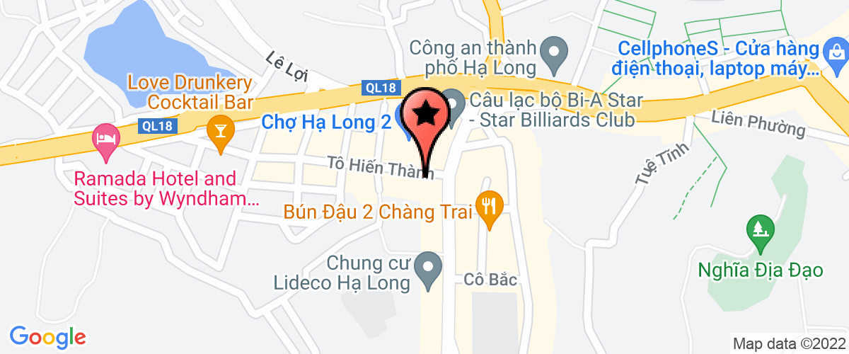 Bản đồ đến địa chỉ Công Ty TNHH Một Thành Viên Xuất Nhập Khẩu Thịnh Hưng Quảng Ninh