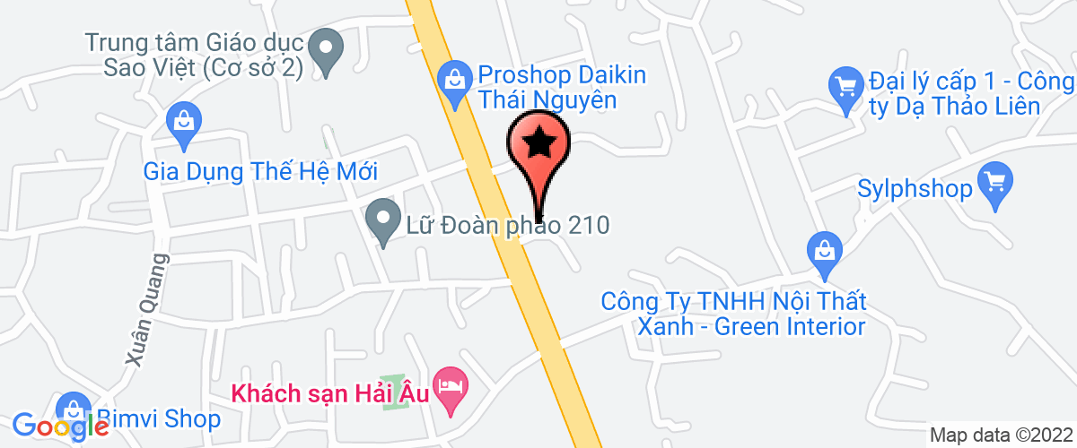 Bản đồ đến địa chỉ Công Ty TNHH Trường Sơn Thái Nguyên