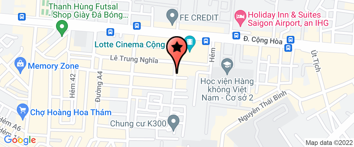 Bản đồ đến địa chỉ Cty TNHH MTV Nhà Hàng Sen Vàng