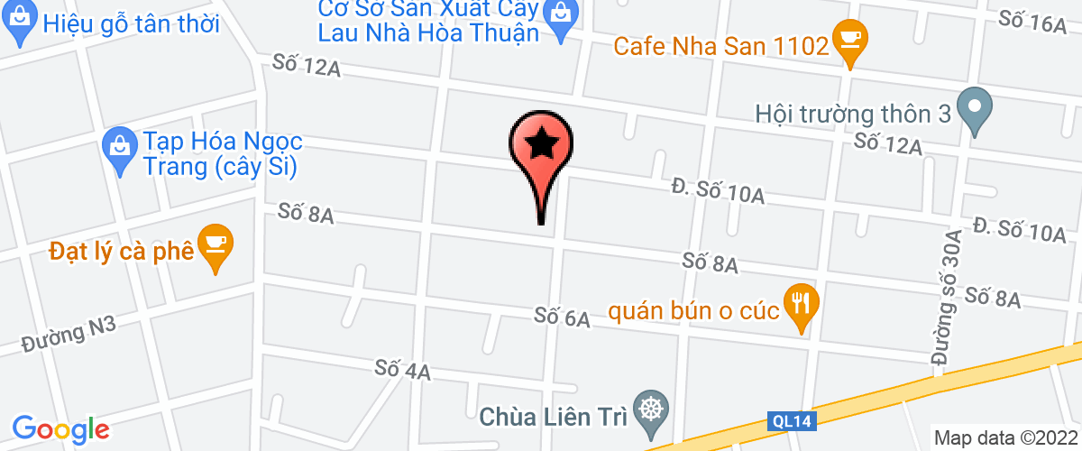 Bản đồ đến địa chỉ Công Ty TNHH Thu Hiền Monalisa