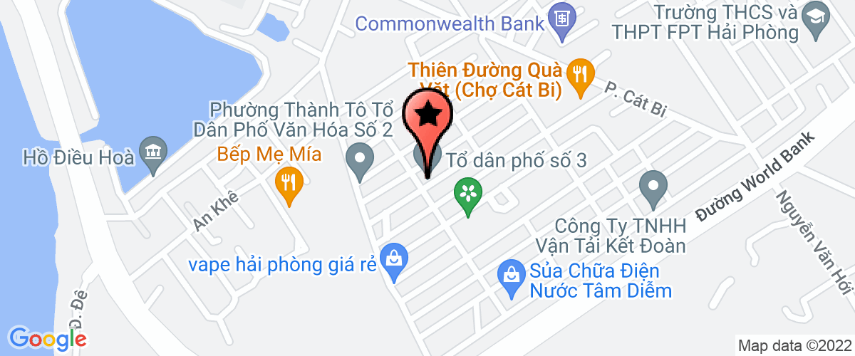 Bản đồ đến địa chỉ Công Ty TNHH Bình Minh Vân Việt Nam