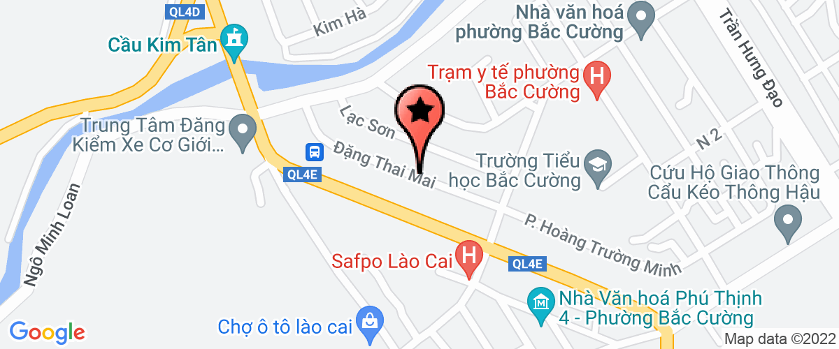 Bản đồ đến địa chỉ Công Ty TNHH Một Thành Viên Thành Anh Lào Cai