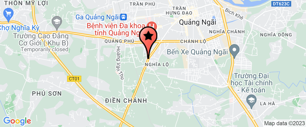 Bản đồ đến địa chỉ Văn Phòng Đại Diện Công Ty TNHH Một Thành Viên Dương Châu - Land Tại Quảng Ngãi