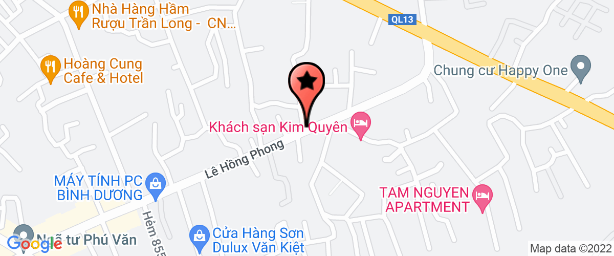 Bản đồ đến địa chỉ Công Ty TNHH Nguyên Liệu Đóng Gói Kinh Thông Việt Nam