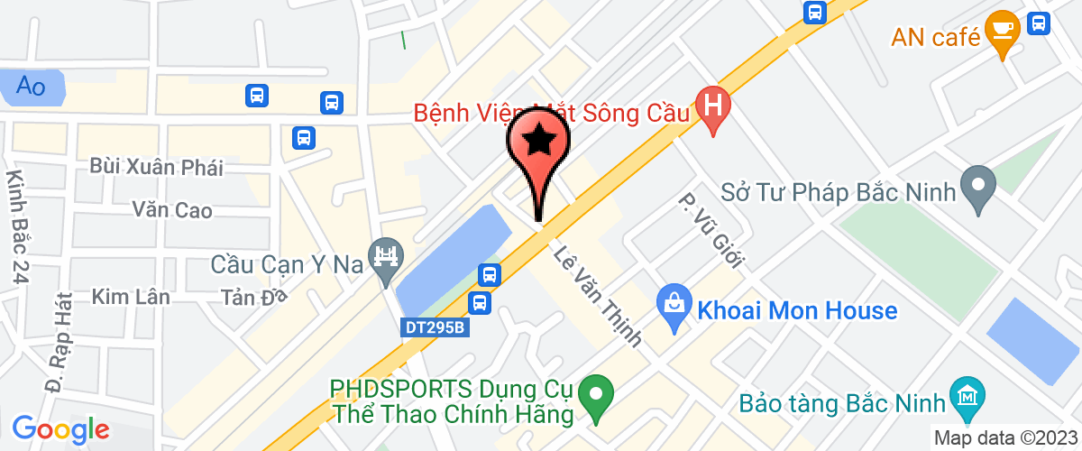 Bản đồ đến địa chỉ Chi Nhánh Công Ty Cổ Phần Kinh Doanh F88 Tại Bắc Ninh