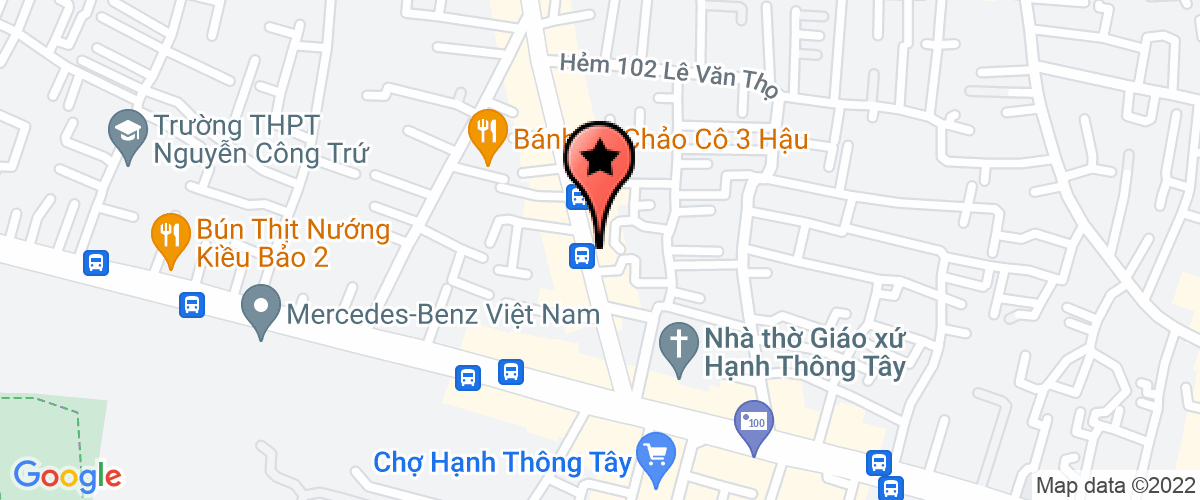 Bản đồ đến địa chỉ Công Ty TNHH Thương Mại Dịch Vụ Quảng Cáo & Trang Trí Nội Thất Duy Tân